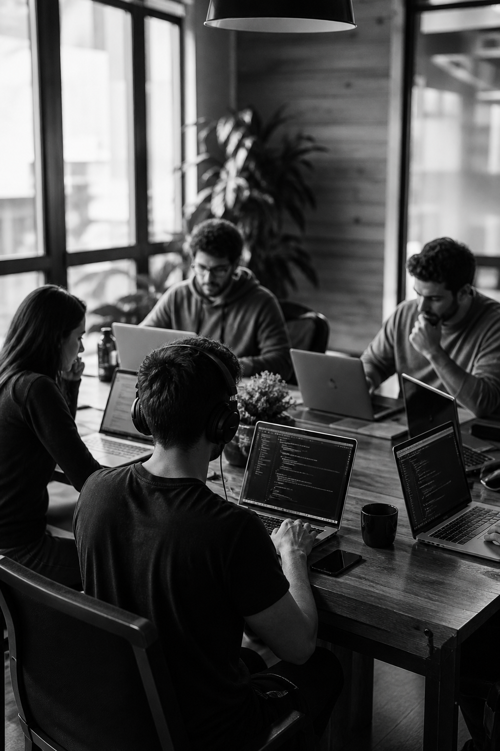 Team collaboration on web development project